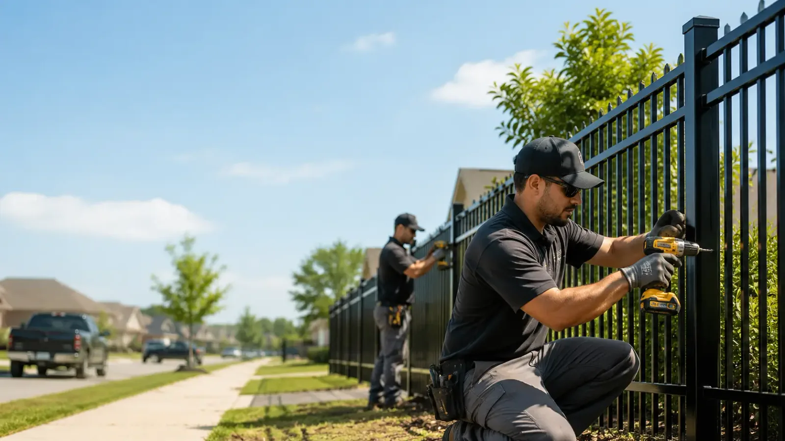 Metal Fence Installation in Hampton, NH